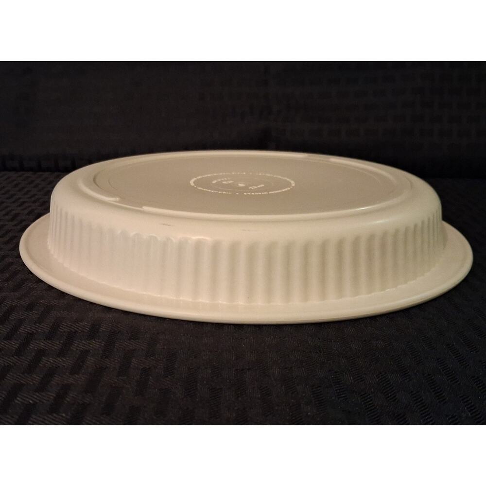 Vintage Tupperware Ultra 21 Ovenware 9” Ribbed Pie Quiche Pan 1766-4 No Lid - Picture 7 of 11